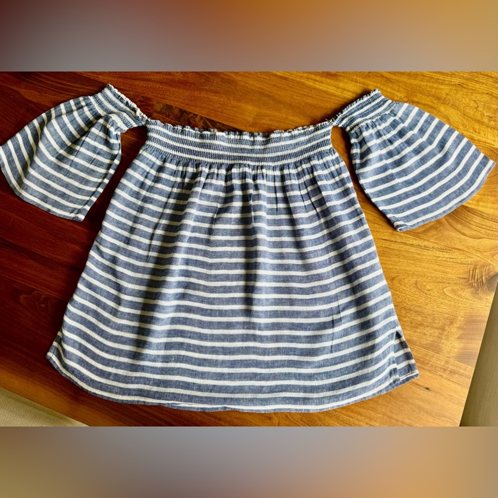 Rail’s Isabelle Blouse In Parisian Blue, Size M - image 4